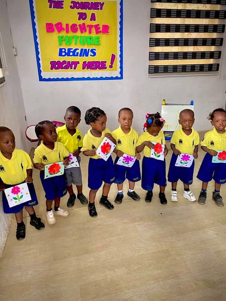 Students learning and playing